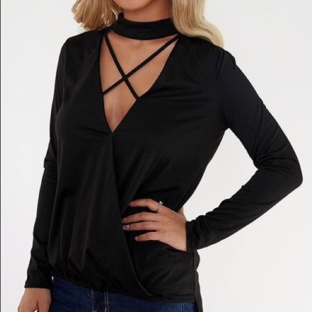 Sexy black top